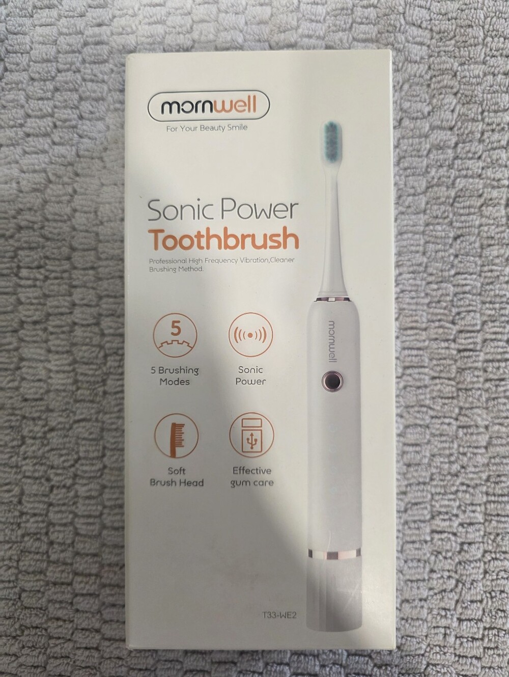 Sonic Power Toothbrush - White